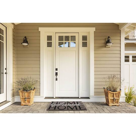 DII® J&M Home Sweet Home Vinyl Back Coir Doormat